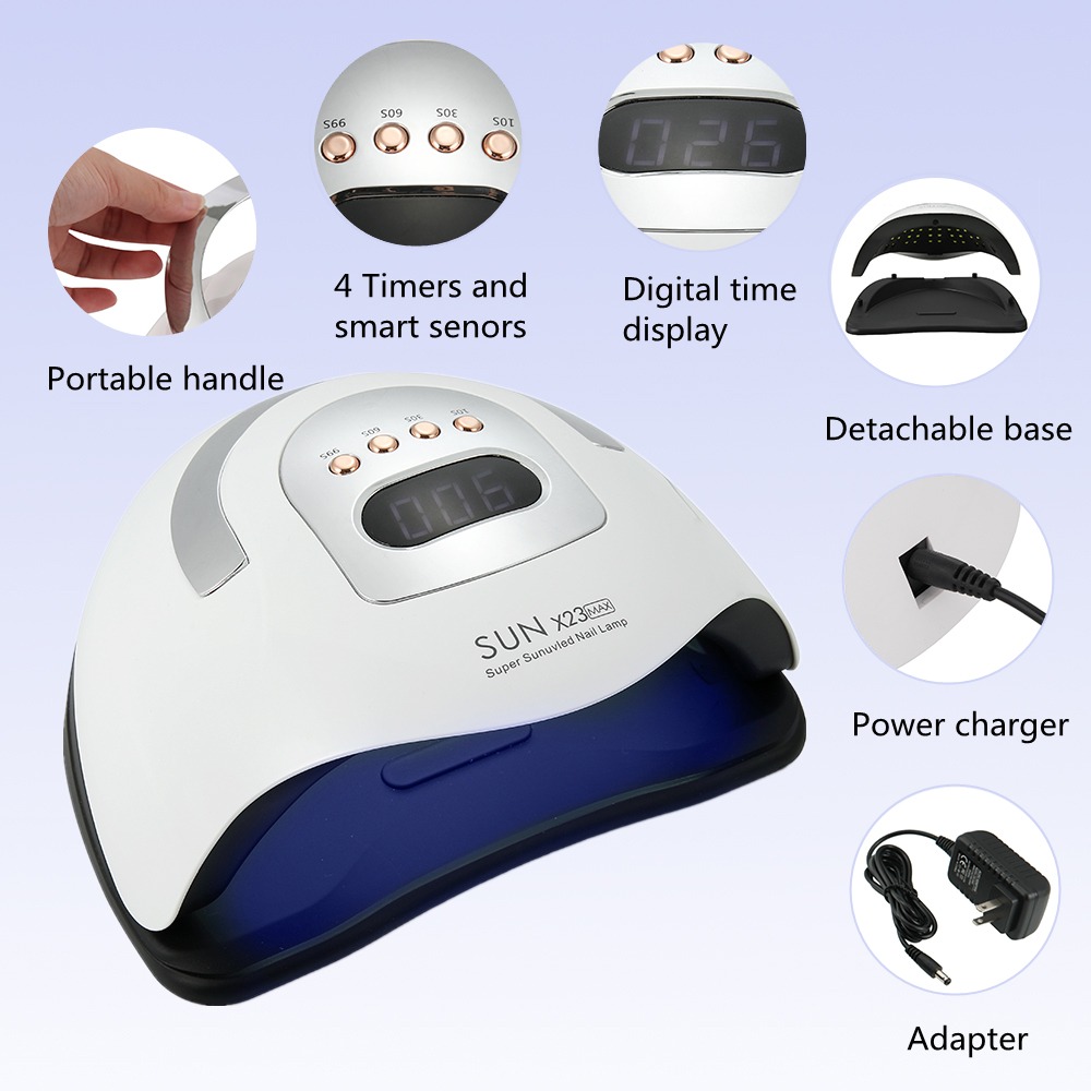 Professional Motion Sensor, 240V, UV LED Nail Lamp 81LEDs - Image 4