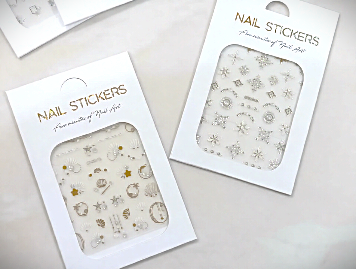 Silver/Gold Nail Art Sticker
