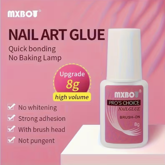 MXBOT Nail Art Glue 8g - Image 2
