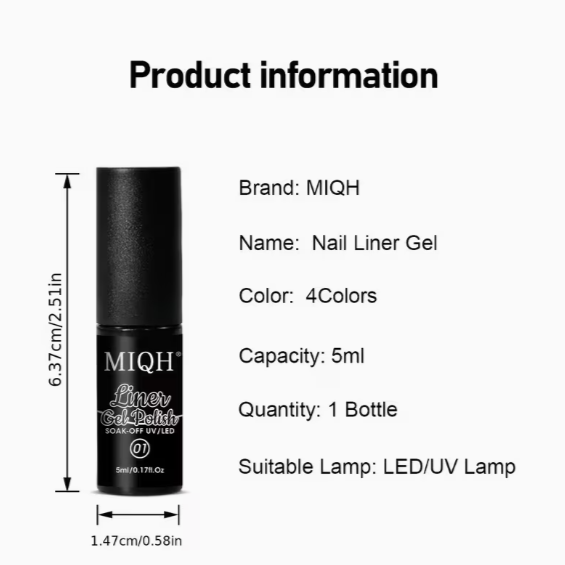MIQH Gel Nail Liner - Image 6