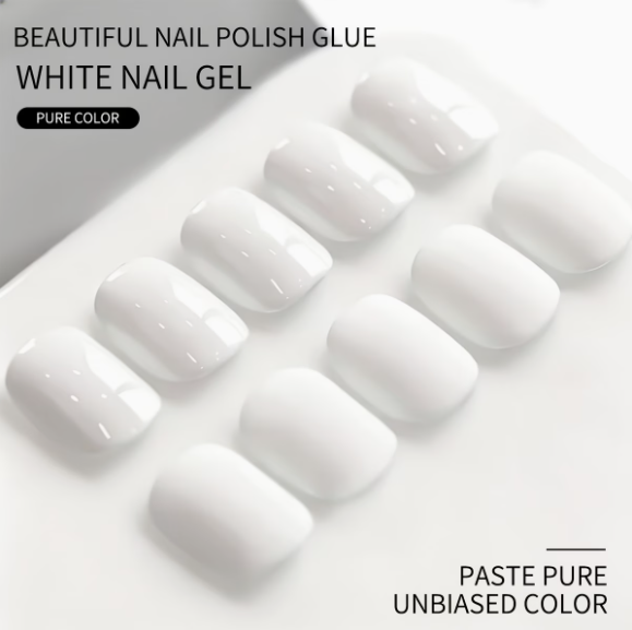 White UV Gel Polish - 15ml - Image 4