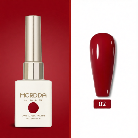 Red & Brown UV-Gel Polish - Image 3