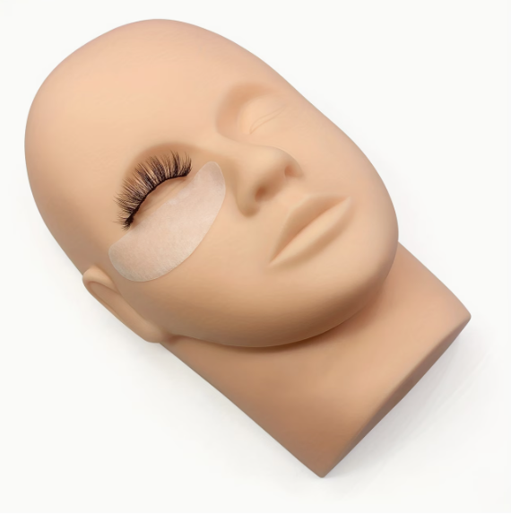 Silicone Eyelash Face Dummy - Image 3