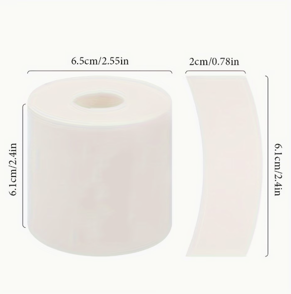 White Self-Adhesive Foam Eye Patches for Lash Extensions - Image 3