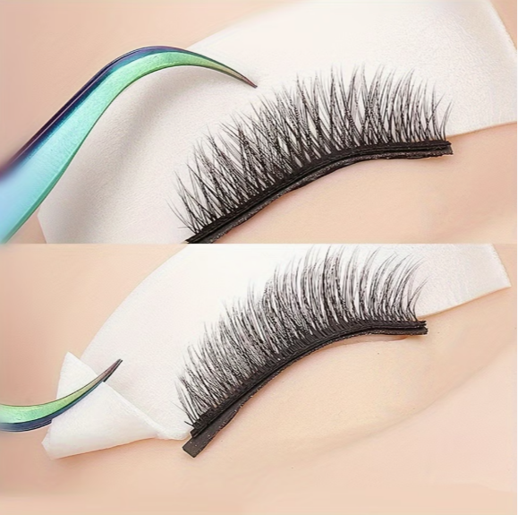 White Self-Adhesive Foam Eye Patches for Lash Extensions - Image 5