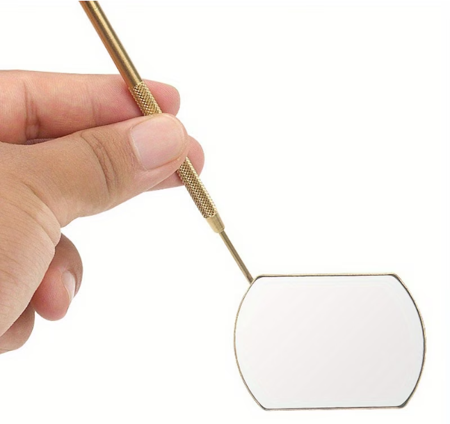 Lash Stainless Gold Steel Mirror - Image 3
